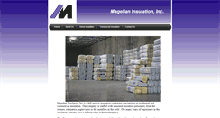 Desktop Screenshot of magellaninsulation.com